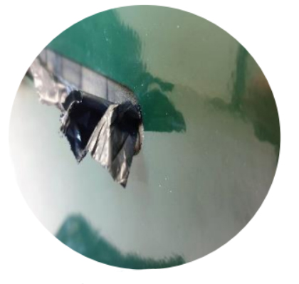 Sortie des sacs dans le distributeur